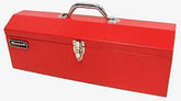 Homak RD00119200 Tool Box, 741 cu-in, Steel, Red, 6 x 19 x 6-1/2 in Outside